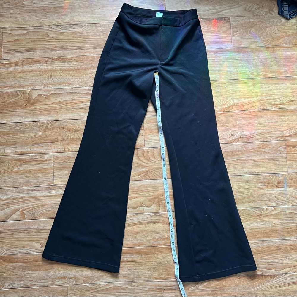 Black Flare Pants / Slacks